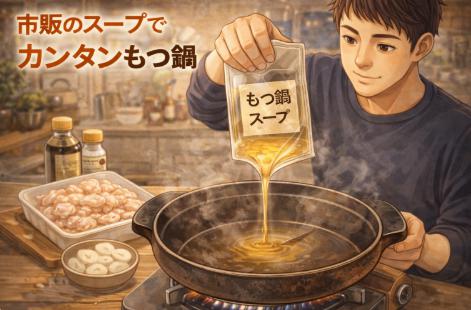 もつ鍋の市販スープは便利？選び方や使うメリット、おいしく作るコツを紹介