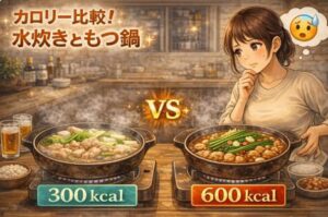 水炊きともつ鍋のカロリーを比較。ダイエット中に選ぶならどっち？