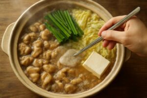 もつ鍋のアクを取るタイミングはいつ?臭みを抑えて絶品に仕上げるコツを初心者にもわかりやすく解説