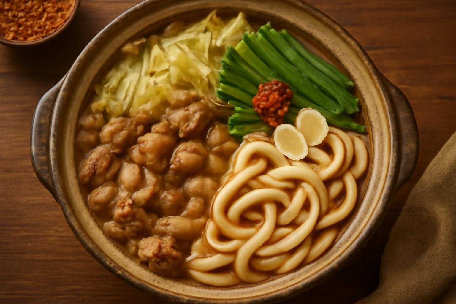 もつ鍋のしめにうどんを入れるなら?失敗しない味付けのコツと絶品アレンジ3選
