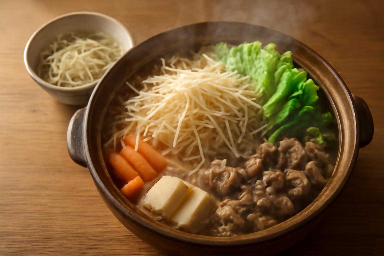 もつ鍋のごぼうをささがきにするなら?あく抜きのコツと変色を防いで美味しく仕上げる方法