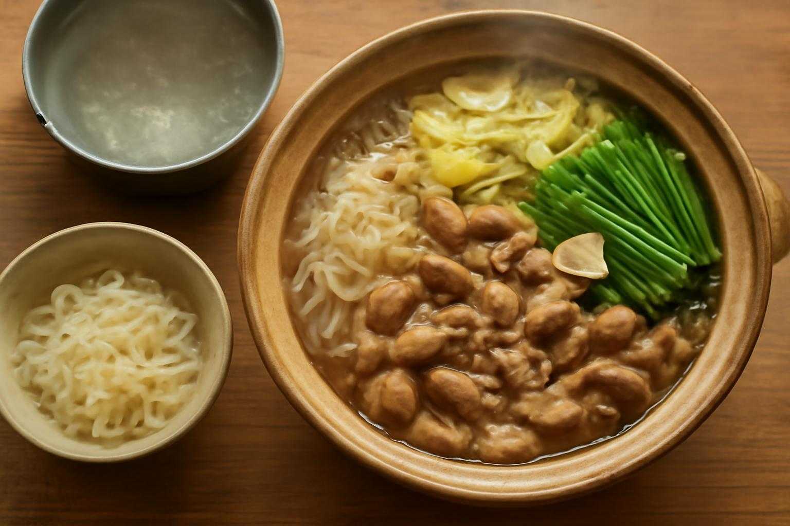 もつ鍋のしらたきは下茹でが必要？臭みやアクを抑えておいしく仕上げるコツを解説